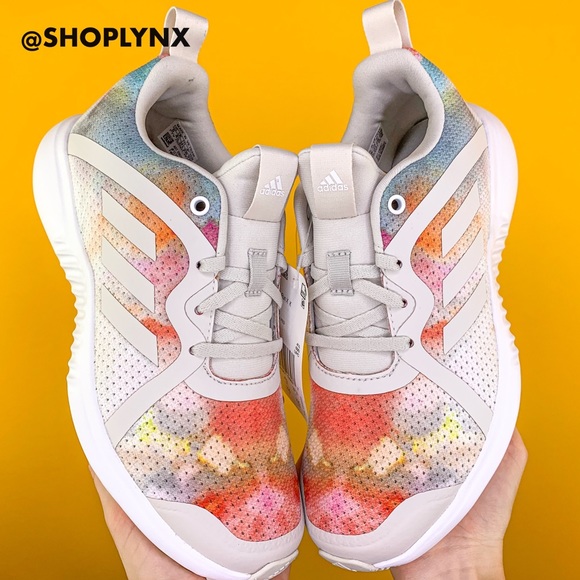 Adidas FortaRun Tie Dye White Sneaker - Picture 5 of 8